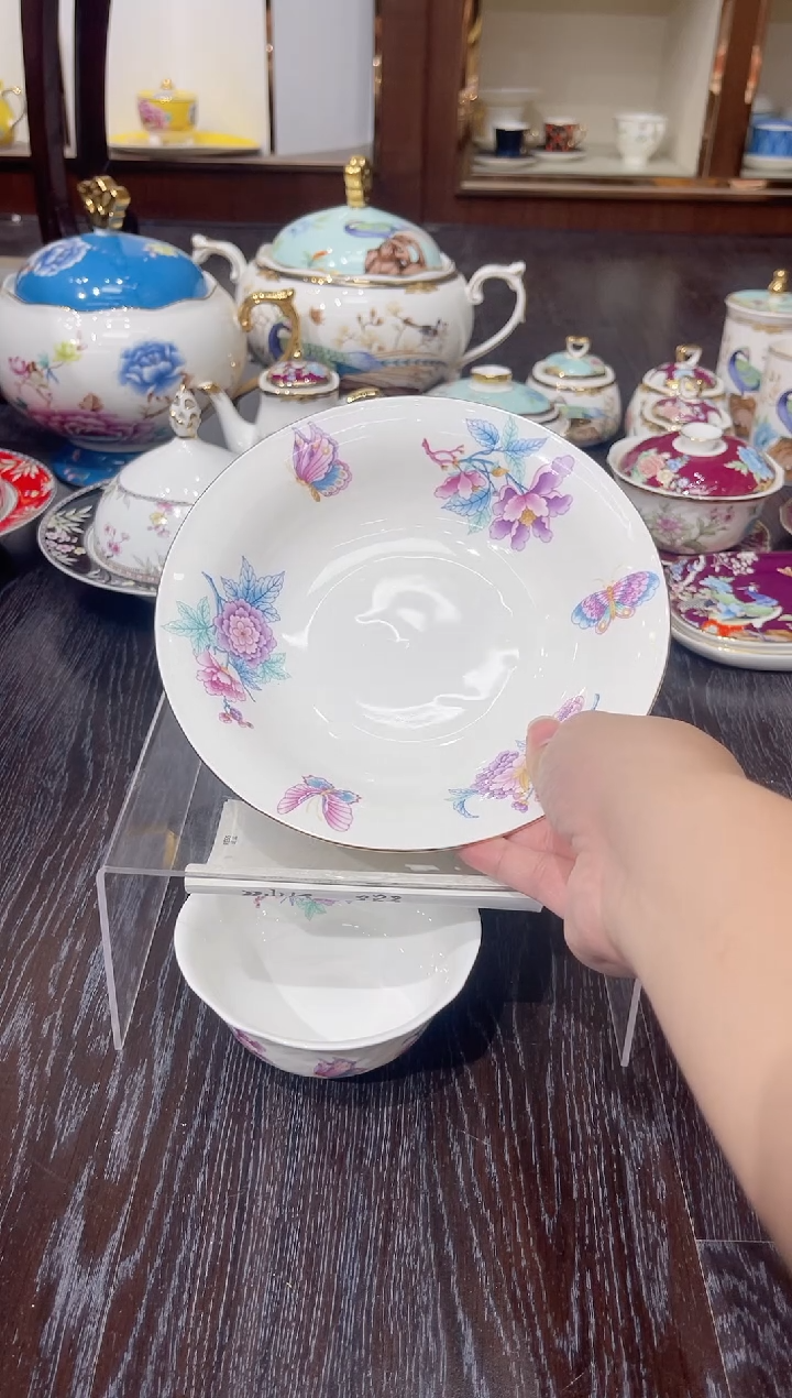 36%以上骨粉骨瓷8英寸深盘