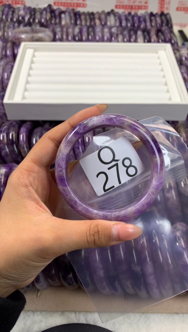 【闪购商品】水晶水晶手镯Q未镶嵌278-60