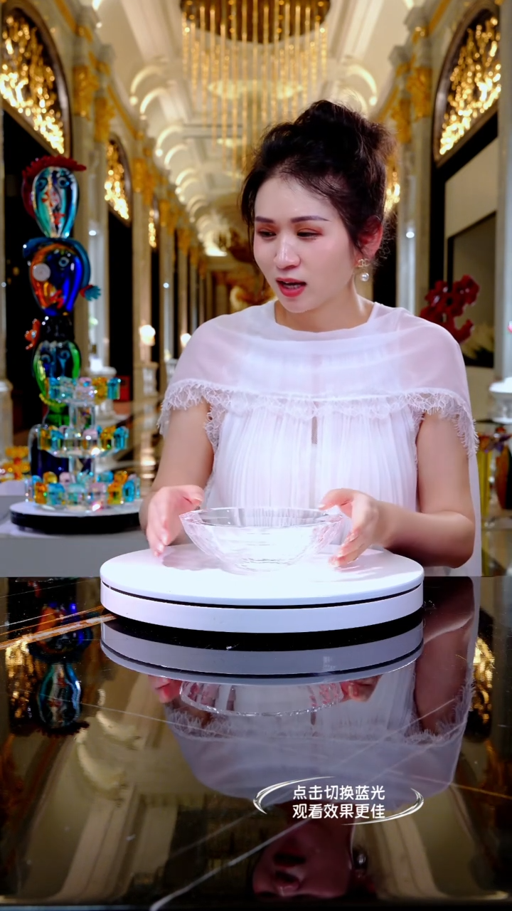 琉璃摆件AJ06391净料小果碗
