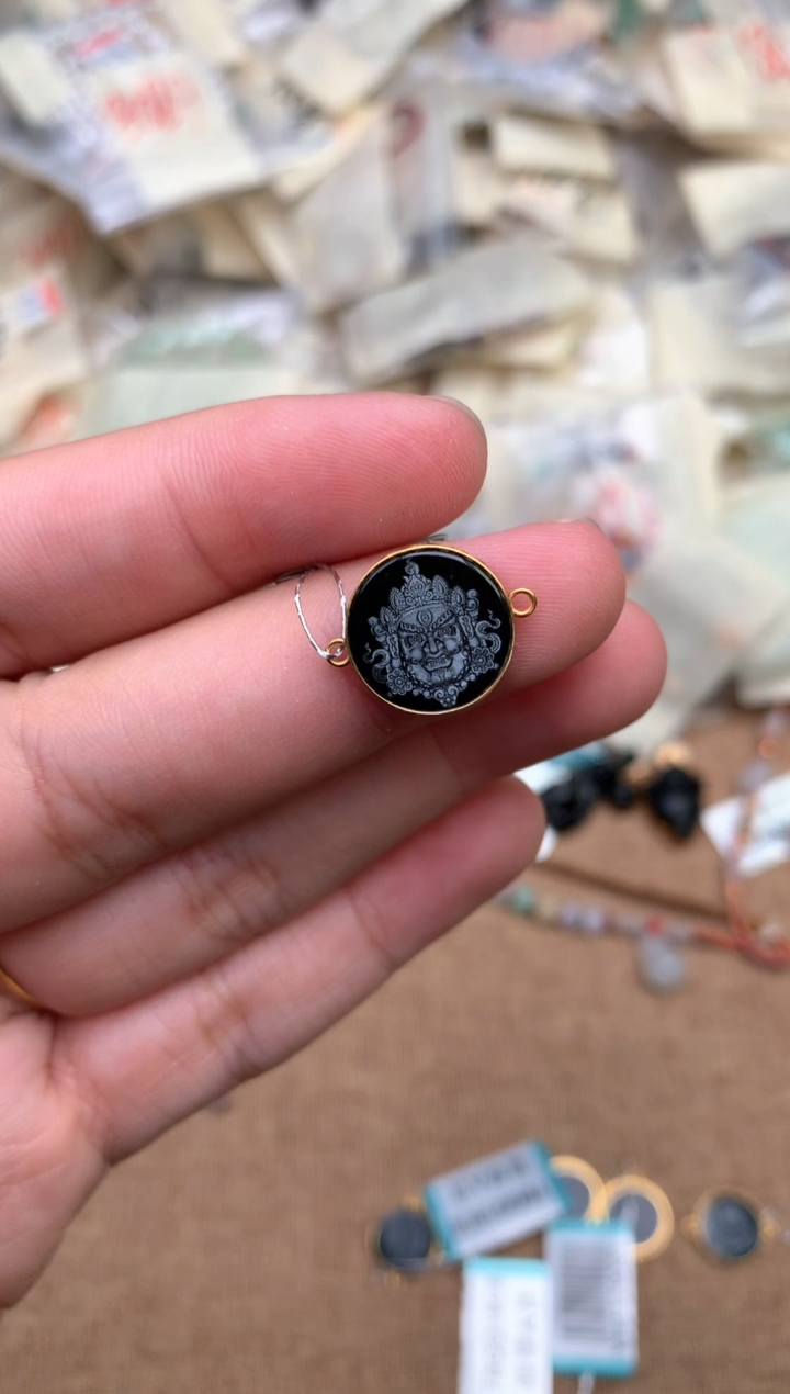 18K金镶嵌挂件翡翠(多样性发货)1个