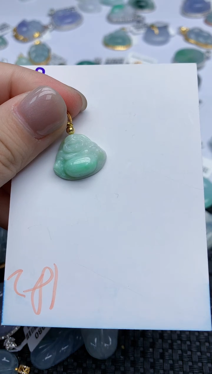 【闪购商品】翡翠颈饰未镶嵌天然翡翠A货