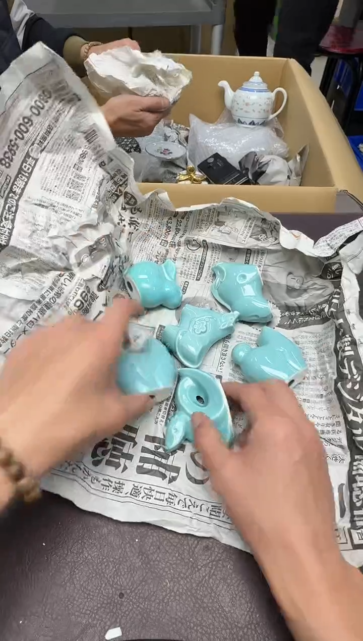手工艺品琉璃紫*177
