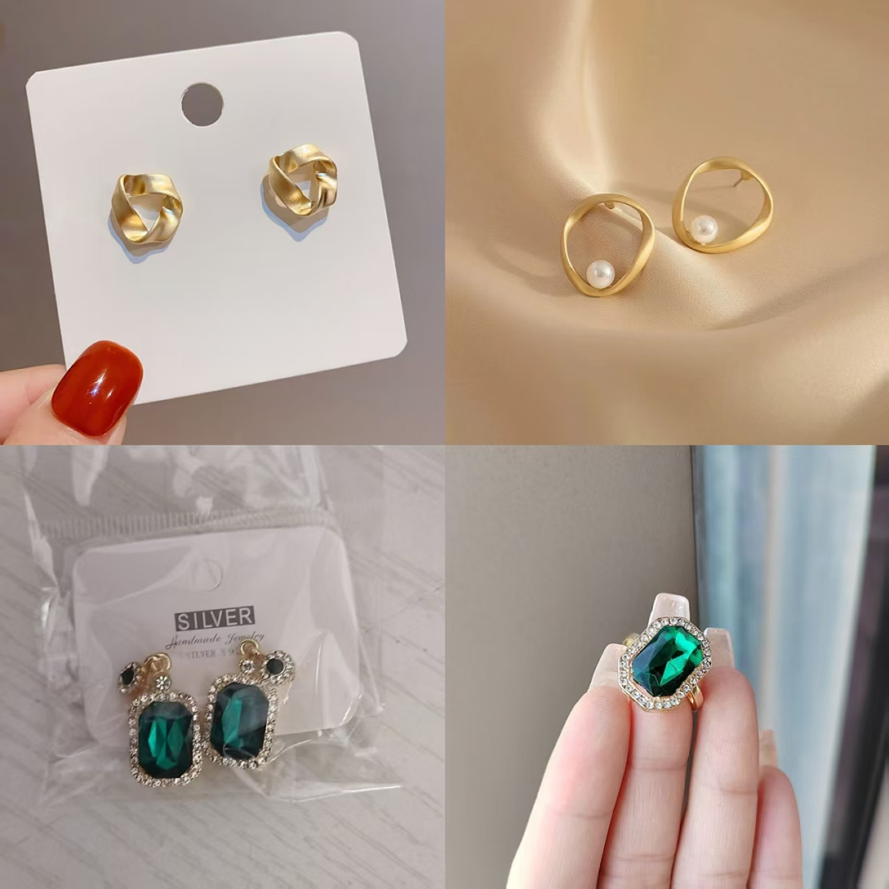 合金项链 图片饰品（项链，耳钉，戒指）随机发货