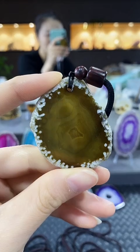 未镶嵌颈饰玛瑙/玉髓婉*玛瑙