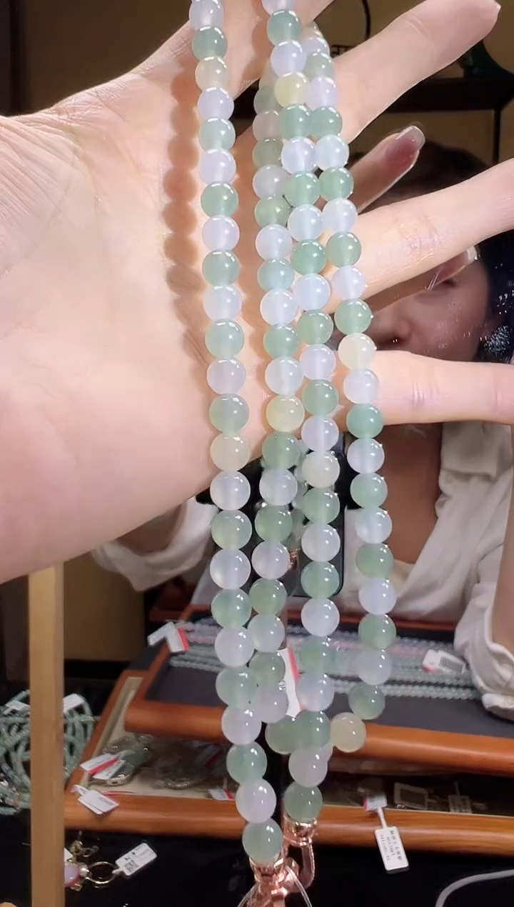 翡翠未镶嵌颈饰DFZ0421-2