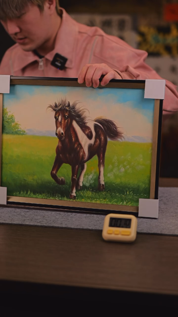 【闪购商品】书法475 骏马 油画手绘