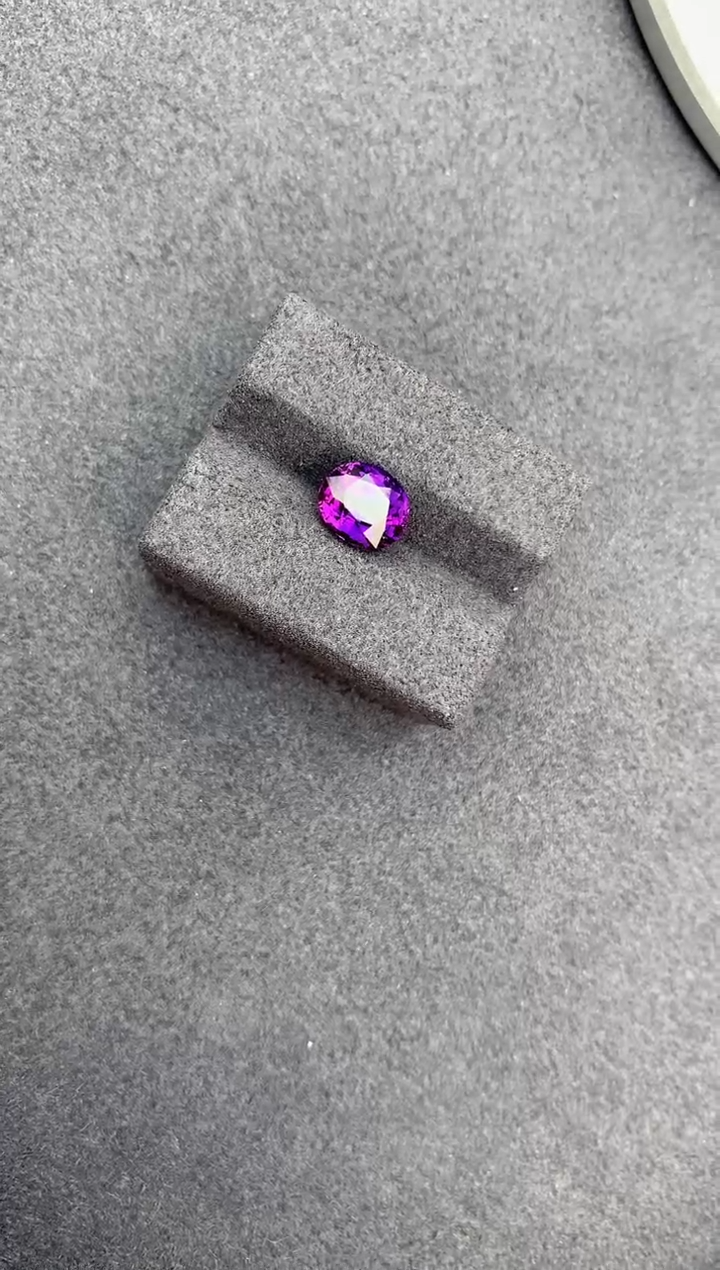 【闪购商品】蓝宝石裸石未镶嵌2ct紫蓝宝
