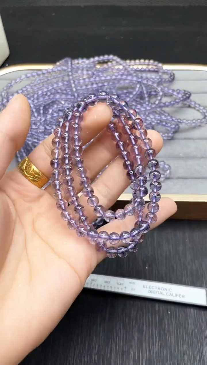 所见即所得 292冰紫三圈6mm