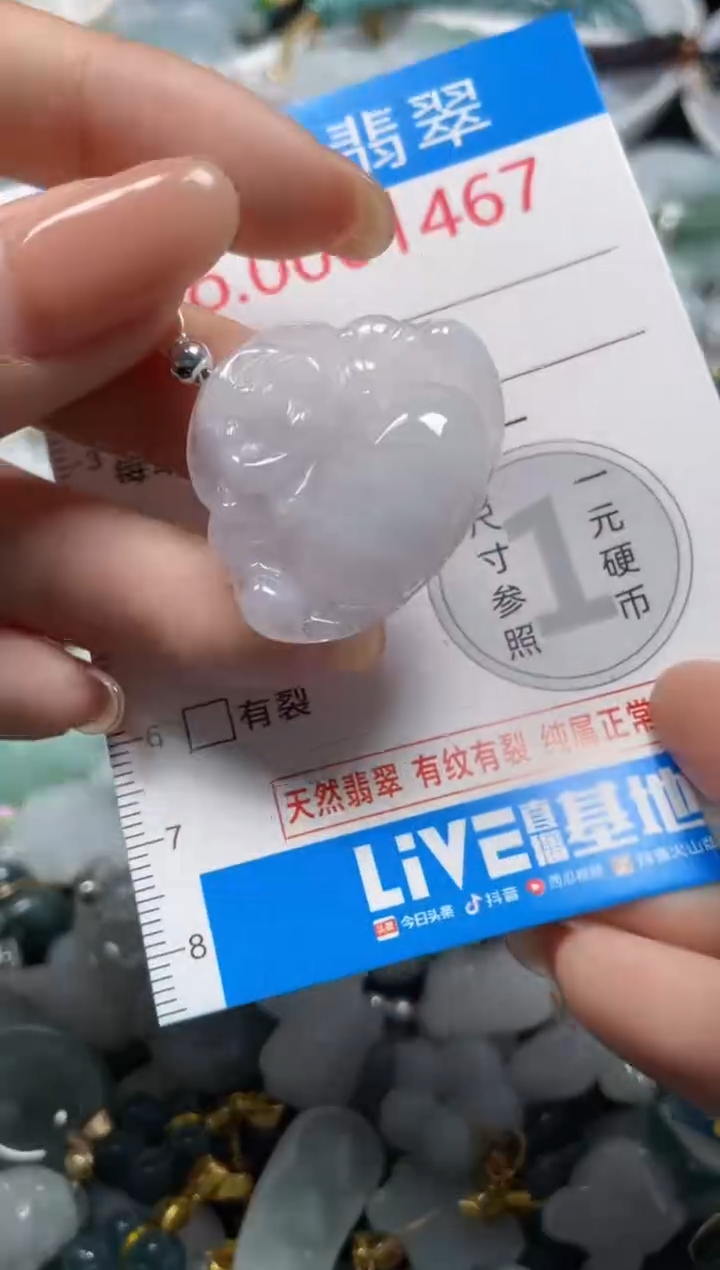 颈饰未镶嵌翡翠1467