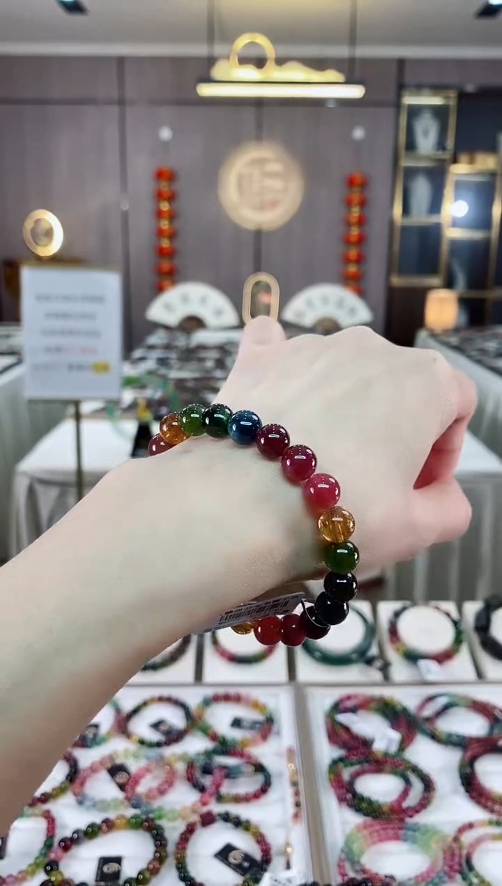 【闪购商品】单圈手串8mm+未镶嵌碧玺（多样性发一条）hon