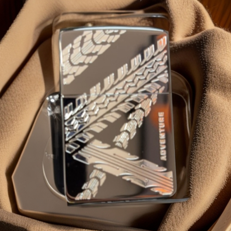 Zippo打火机美国 ZBT-2-58a 冒险之旅-黑 日版原版 RBJ1