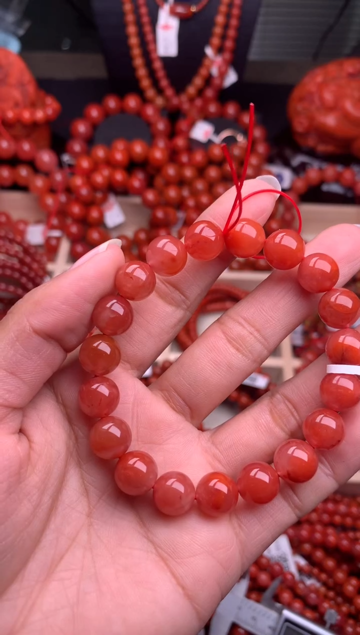 【闪购商品】南红玛瑙珠宝奇石合金10