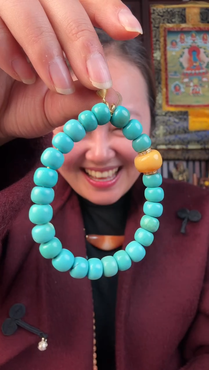 无非金属藏地绿古串