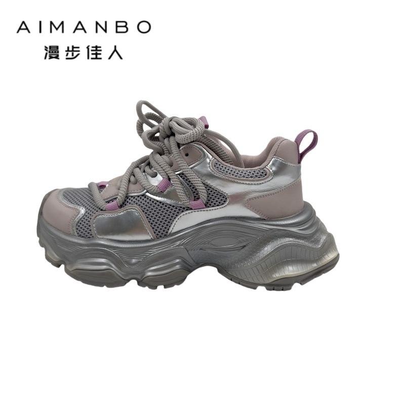 漫步佳人时尚款百搭老爹鞋312004331E