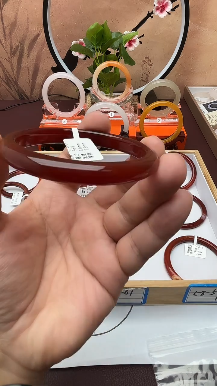 手镯玛瑙/玉髓未镶嵌6号
