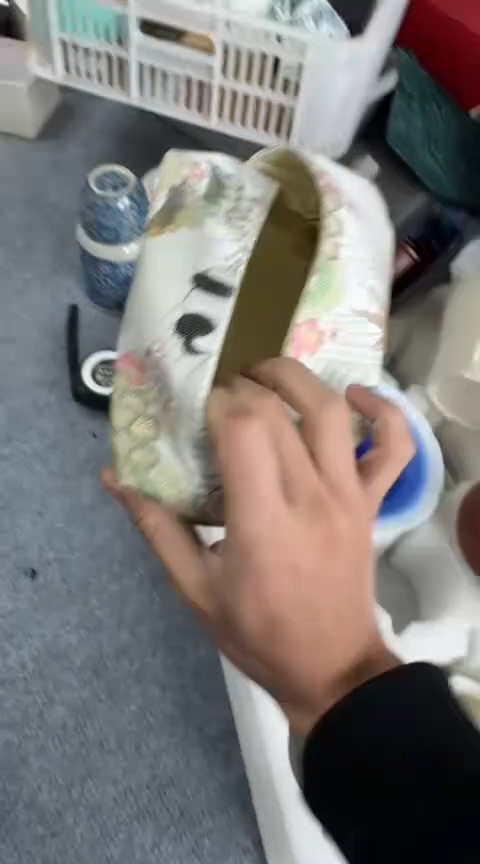 摆件陶茶具茶具茶具刺绣纸巾包