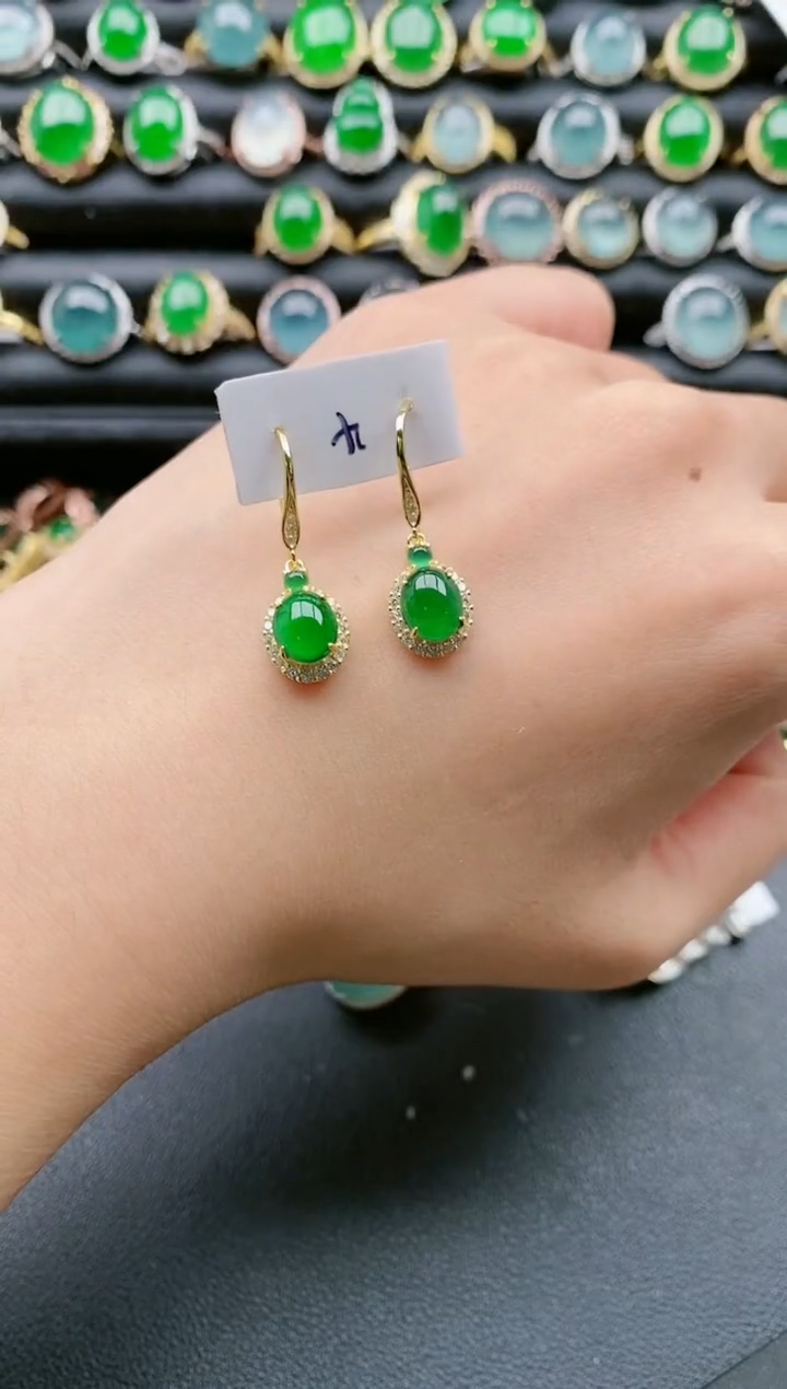 【闪购商品】翡翠戒指银S925镶嵌11111111