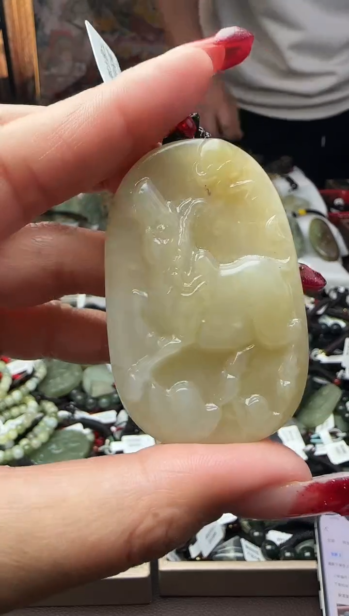 颈饰未镶嵌和田玉456367