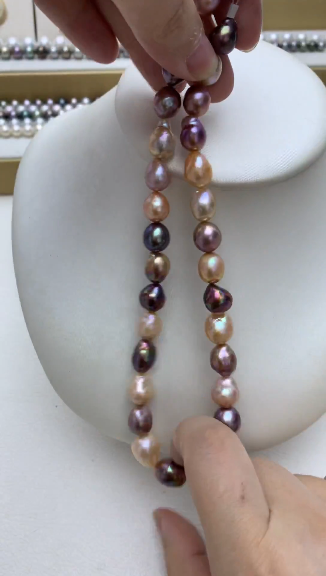 项链未镶嵌淡水珍珠e17 