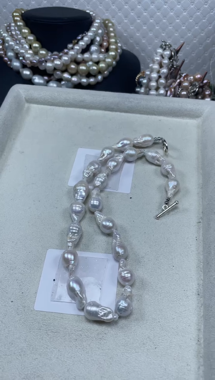 【闪购商品】淡水珍珠项链未镶嵌【纯恬珍珠】