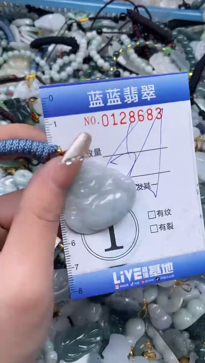 【闪购商品】翡翠颈饰未镶嵌闪购0128683多样性发其一