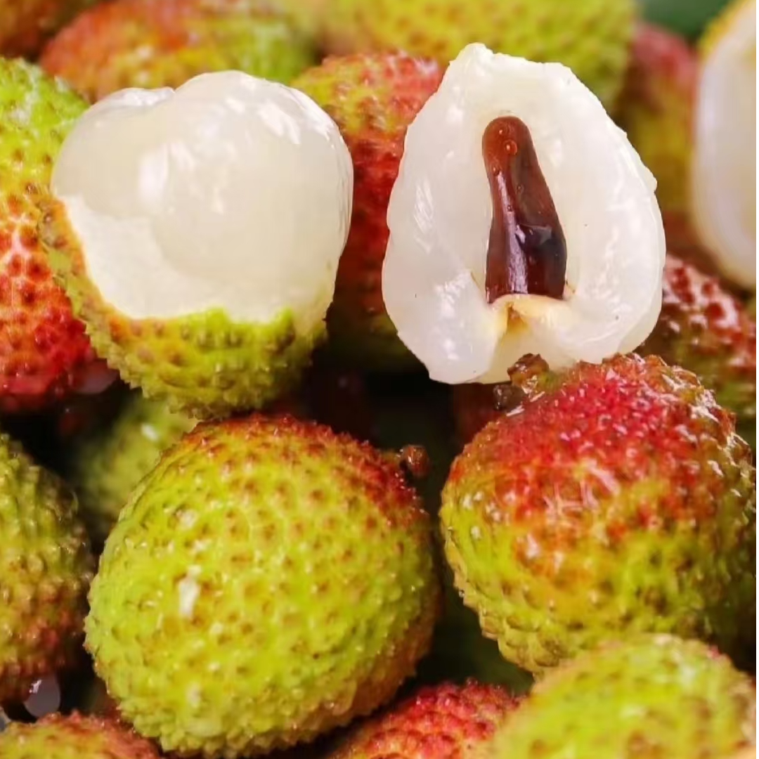 粒果发货【次日达】正宗海南妃子笑荔枝 新鲜采摘 核小肉多 荔枝风味  1-5斤荔枝同城送