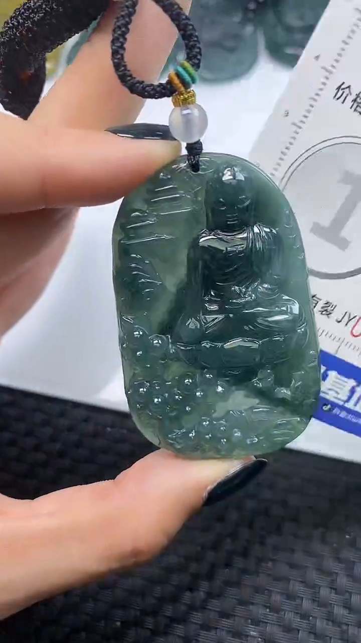 【闪购商品】翡翠颈饰未镶嵌A货翡翠7027