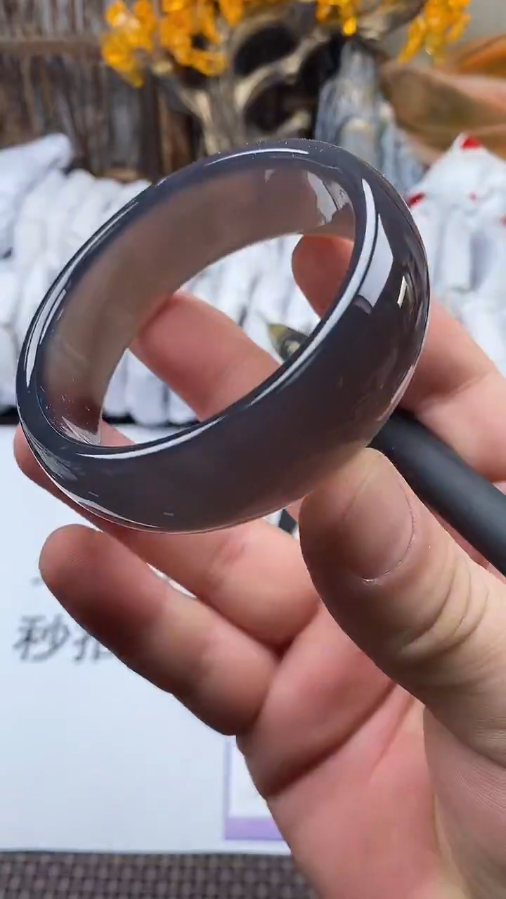 手镯玛瑙/玉髓未镶嵌207-58/9(多样性发货看清圈口下单）