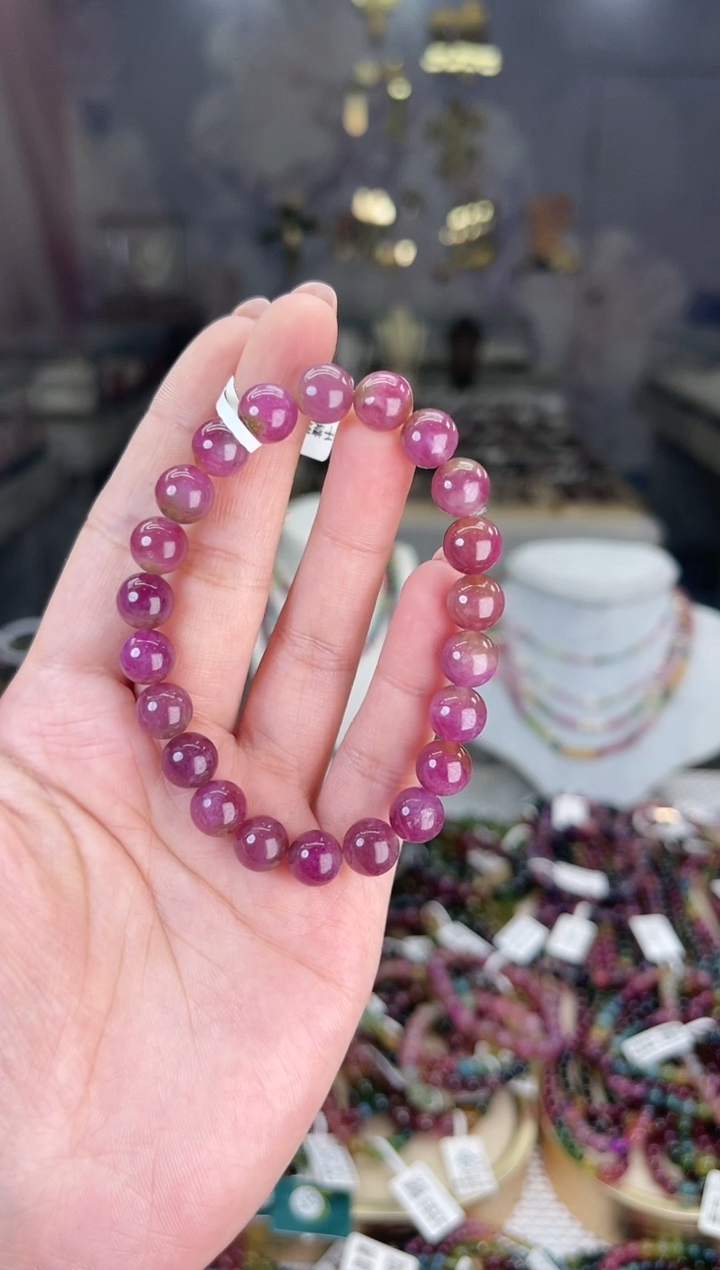 【闪购商品】碧玺/未镶嵌8mm+碧玺单圈多样性发货