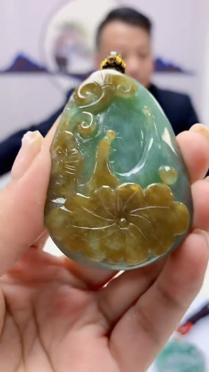 【闪购商品】定制翡翠未镶嵌4969ms-毛货33悟道