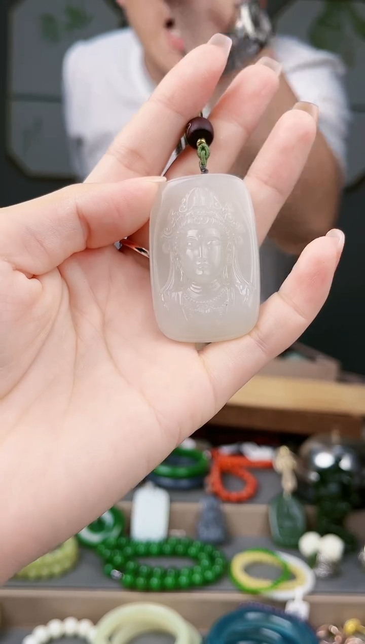 和田玉未镶嵌颈饰多样性发货拍一单发一个