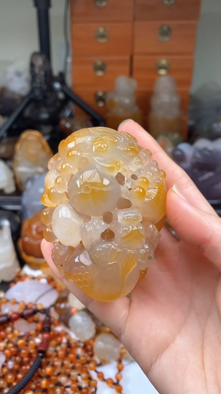 【闪购商品】玛瑙/玉髓颈饰未镶嵌AA