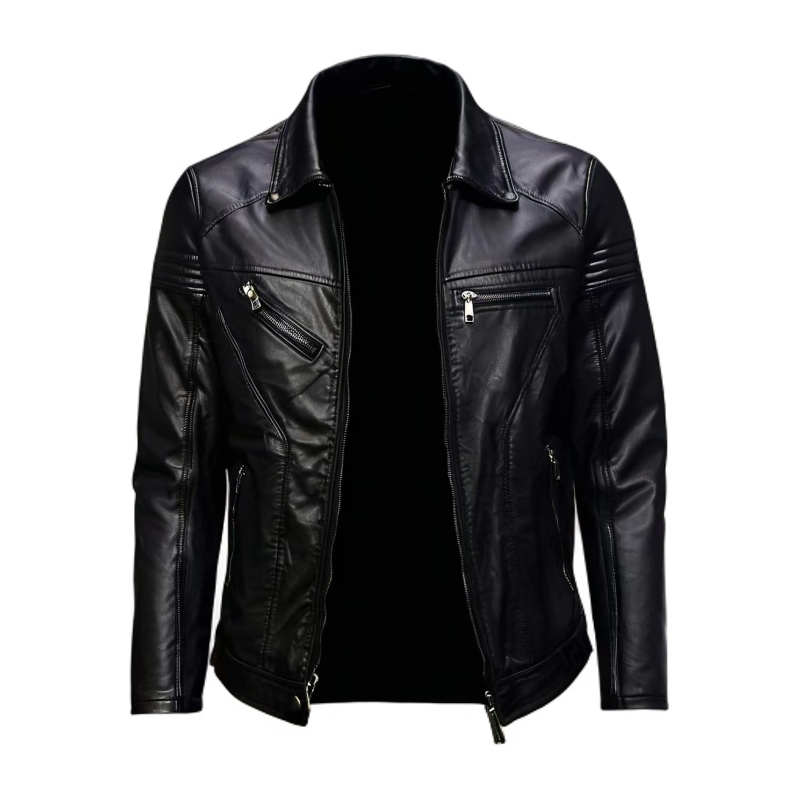 男士微瑕皮衣外套百搭【本图片仅供展示以直播间下单实物为准】