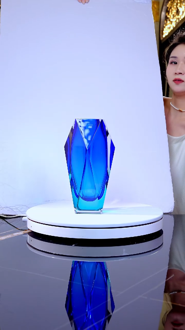 琉璃摆件AJ03415金马艺术花器