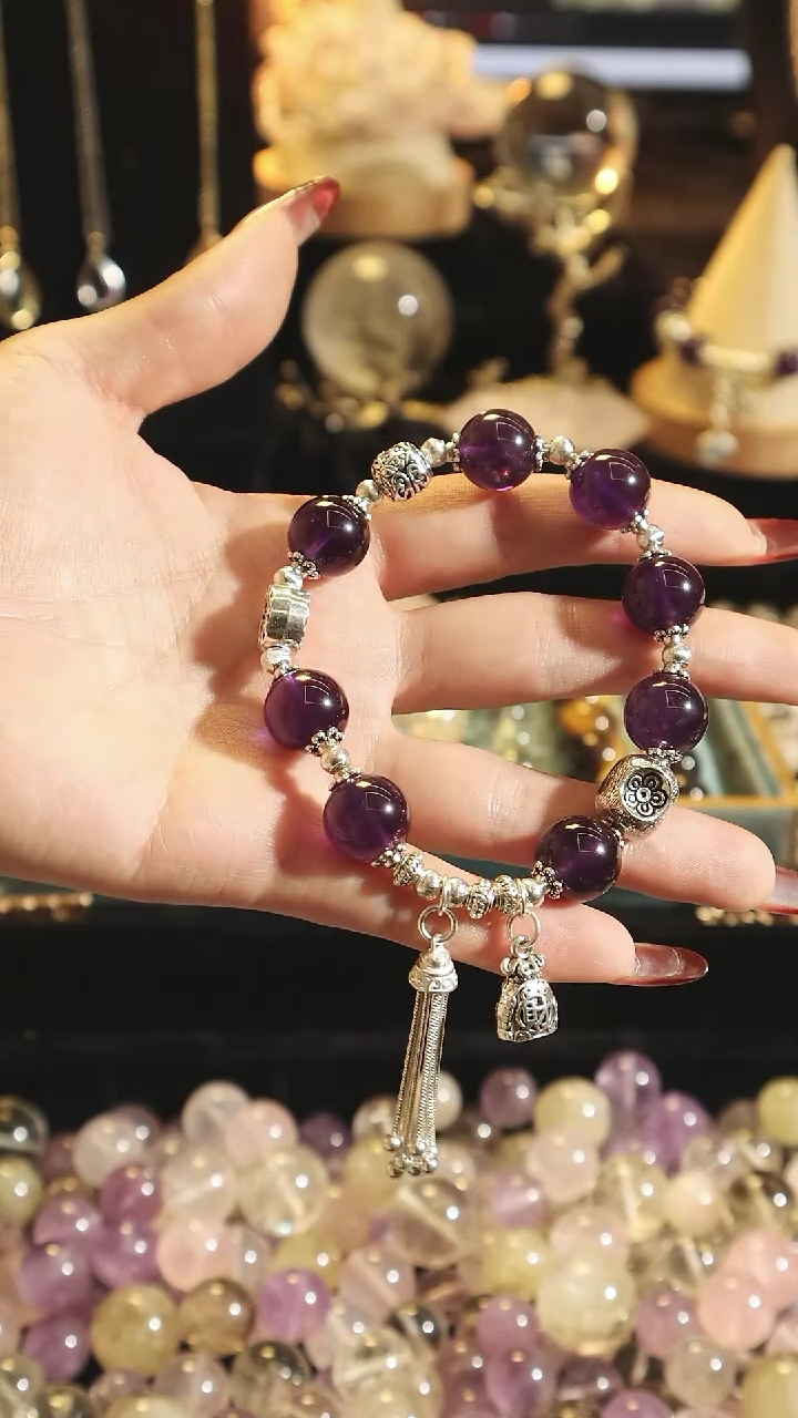 【闪购商品】水晶手链合金九紫离火手链