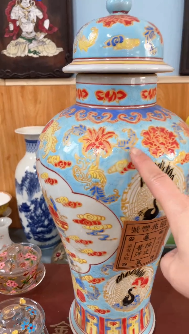 【闪购商品】1宫廷影视老旧工艺摆件