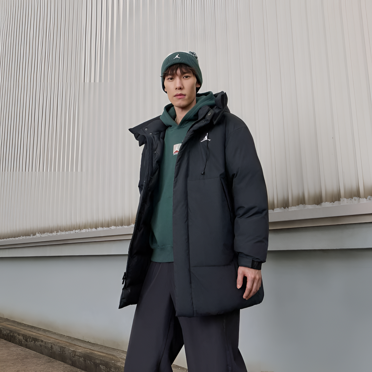 【滔搏联动】NIKE耐克AS M J FLT DOWN PARKA羽绒服HV0539-010