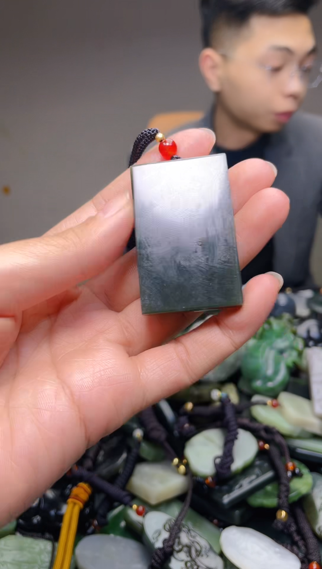 颈饰未镶嵌和田玉836