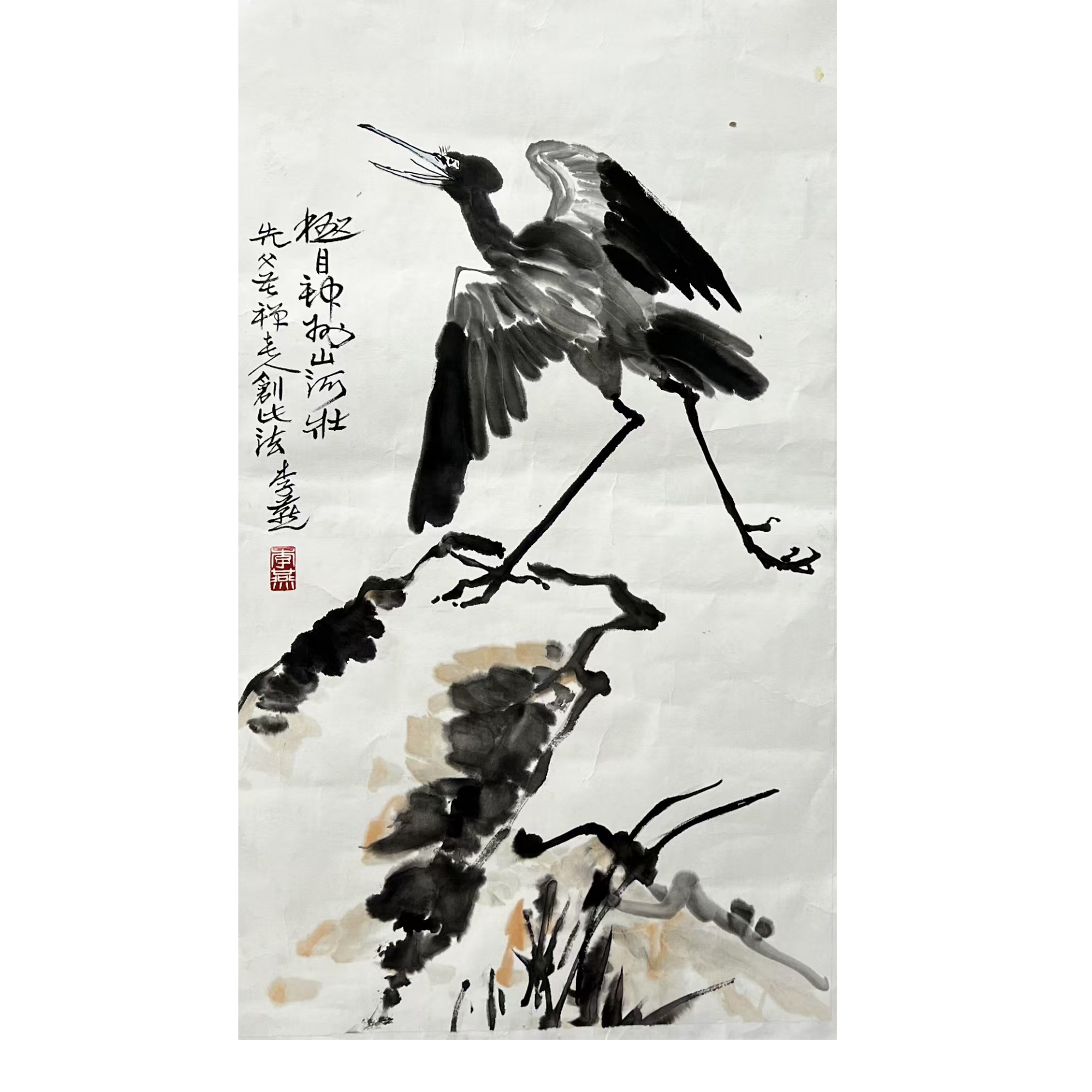 李燕款花鸟画芯100*50约4.5平尺