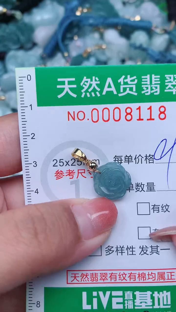 【闪购商品】翡翠颈饰未镶嵌.0008118