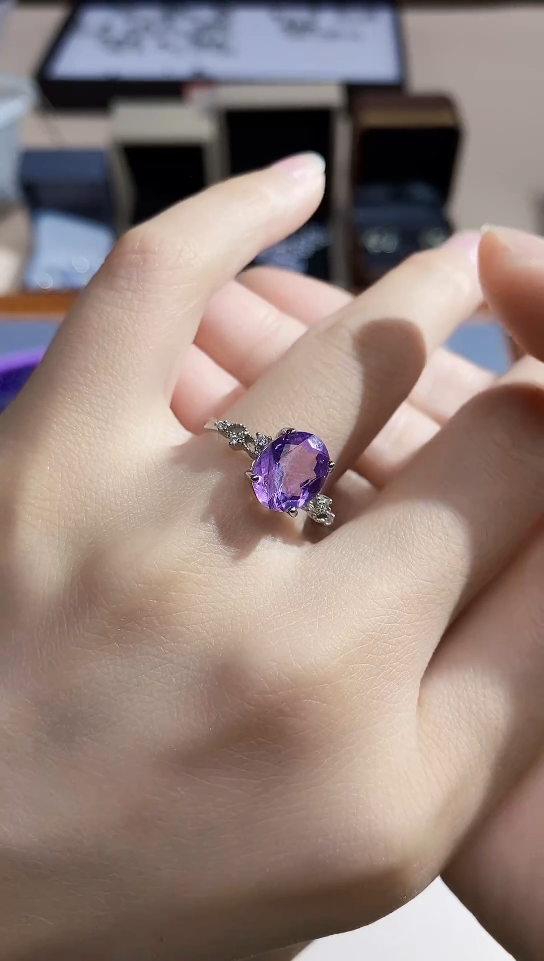 【闪购商品】水晶戒指未镶嵌多样性 发其一  【56】