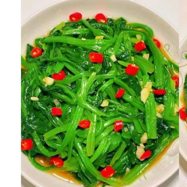 清炒菠菜(350g—400g)
