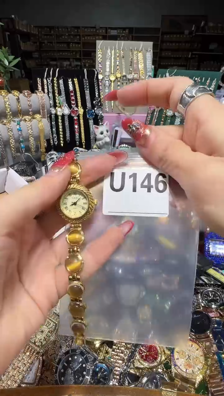 石英机芯不锈钢不锈钢直播定闪专用