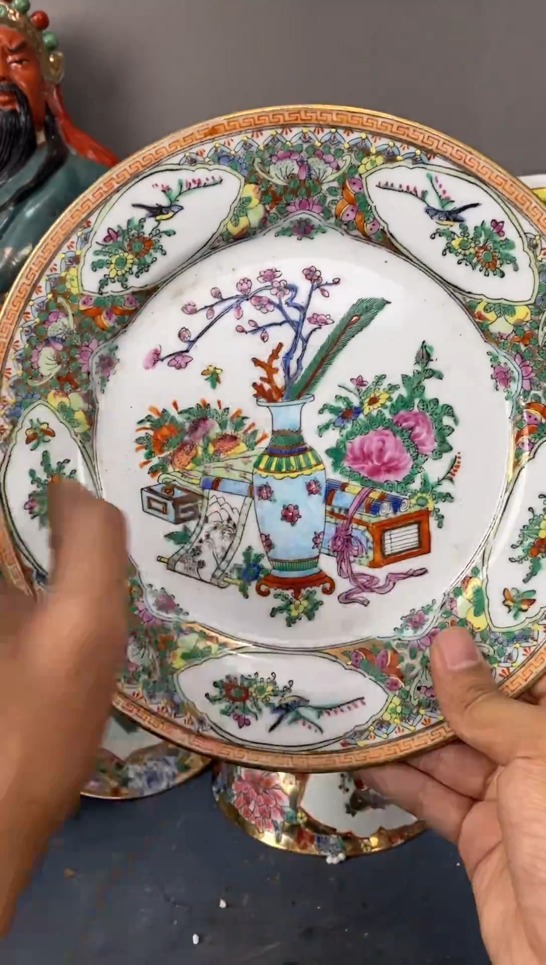 摆件陶567老厂瓷微瑕慎拍（已开价）