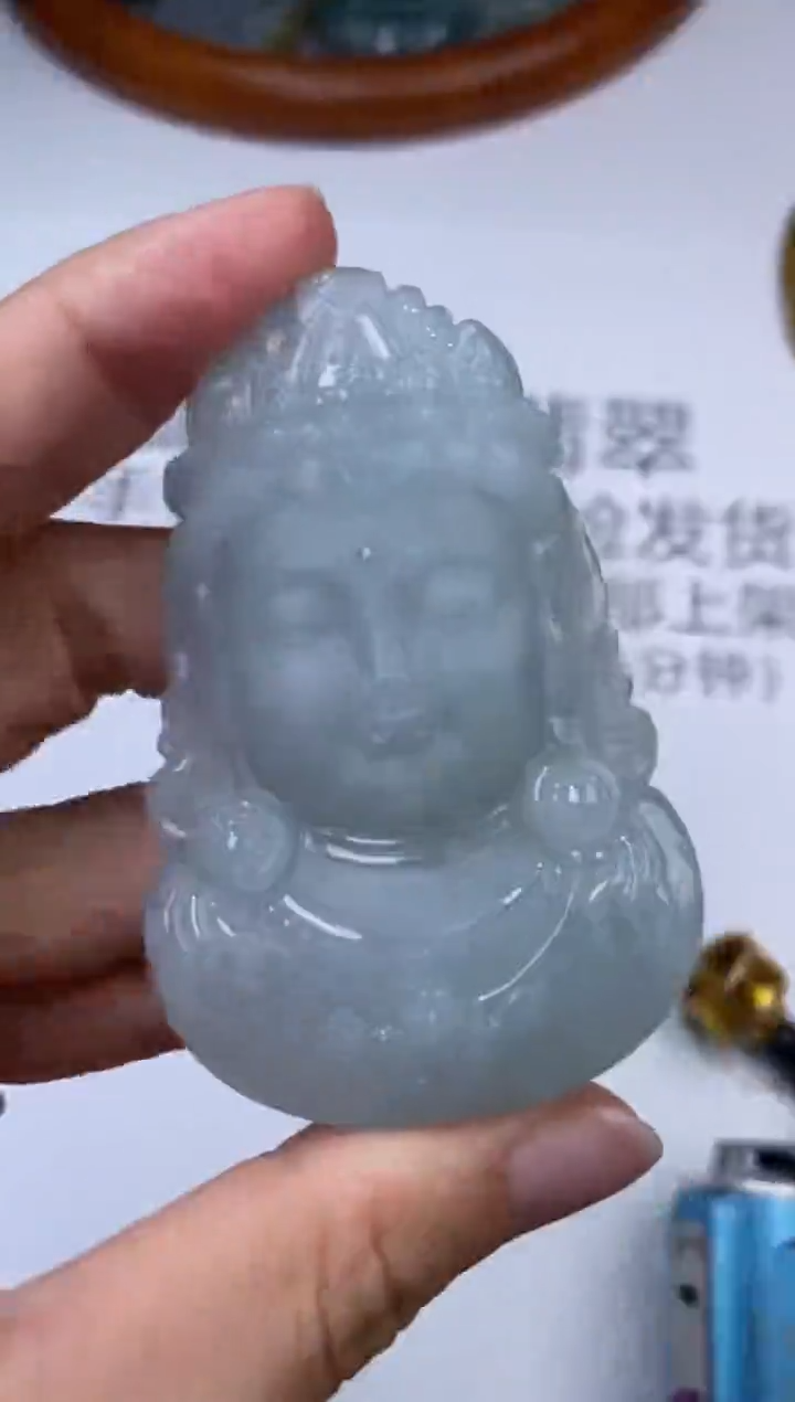 未镶嵌挂件翡翠304224      多人