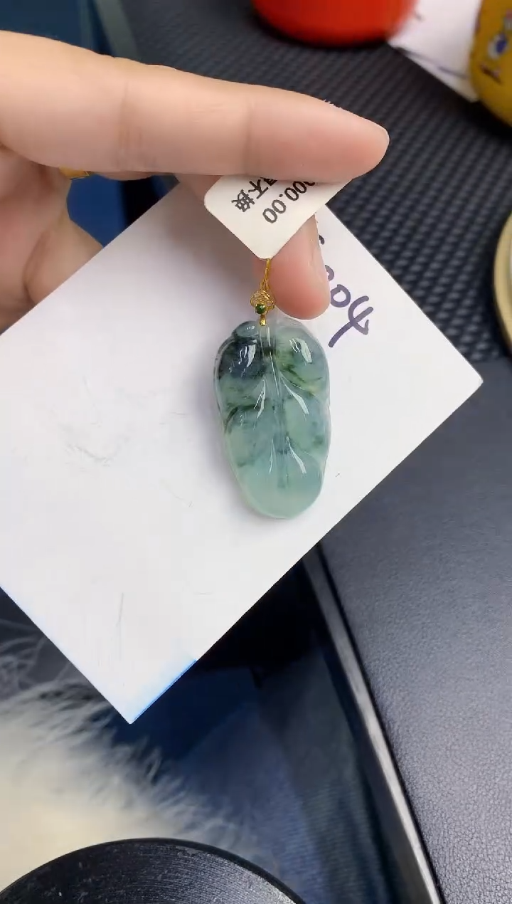 【闪购商品】翡翠颈饰18K金镶嵌000000000