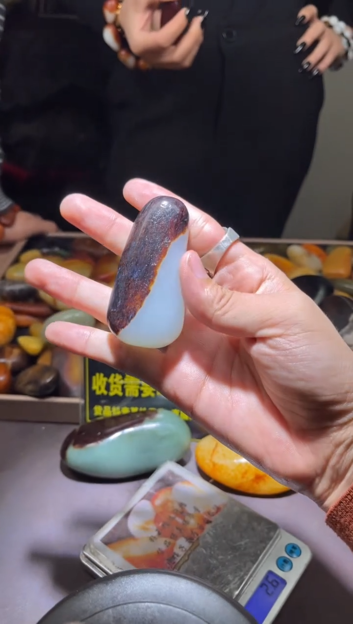 未镶嵌和田玉（子料）挂件YL-WW-12.31-3