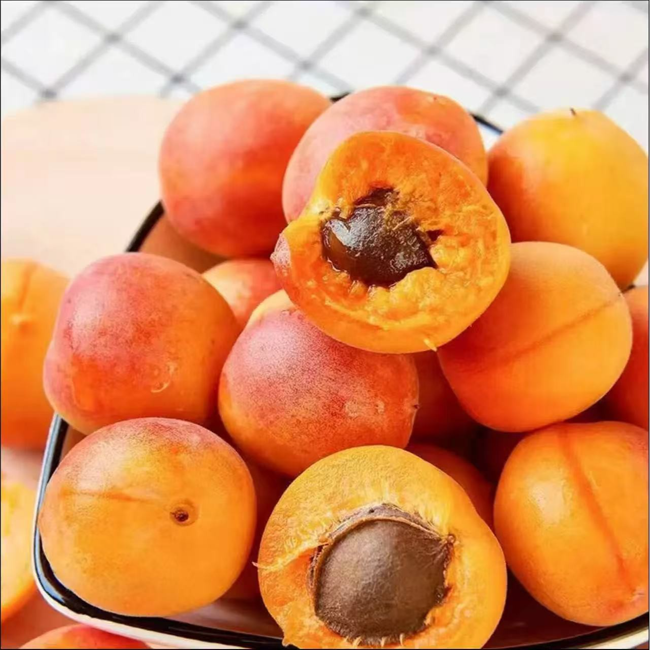 D【巨甜】【明日送货上门】头茬新疆吊干杏 一杏两吃原箱发货净重3-3.5斤新鲜应季水果酸甜可口新疆维吾尔自治区