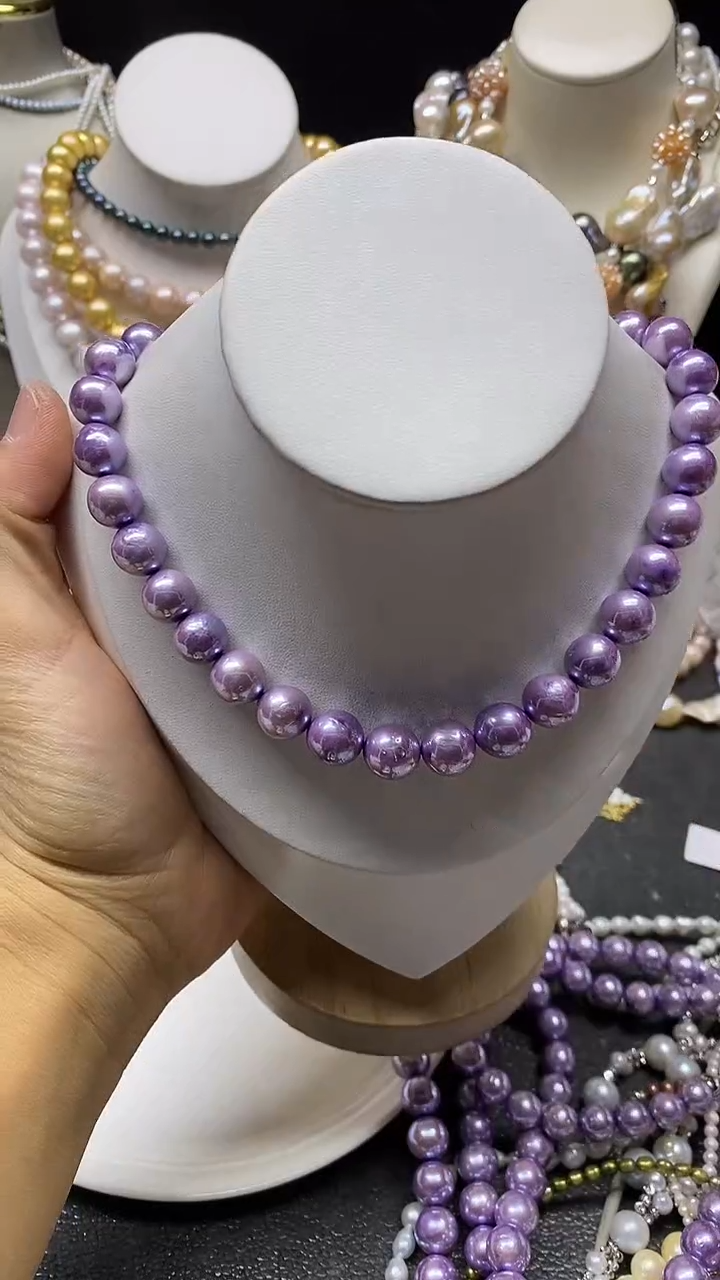 颈饰未镶嵌淡水珍珠多人