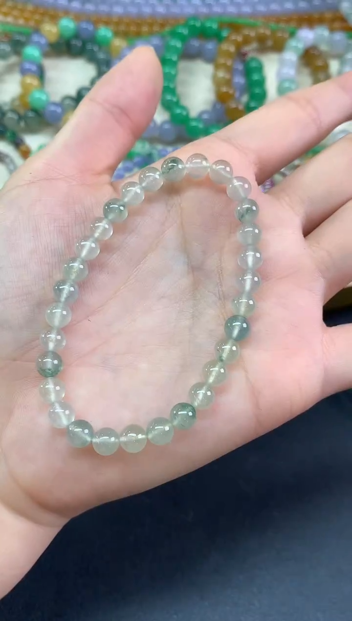 未镶嵌手串翡翠手串|8800